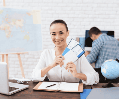 Easy Tourist Card employee ready to help you acquire your Cuban visa