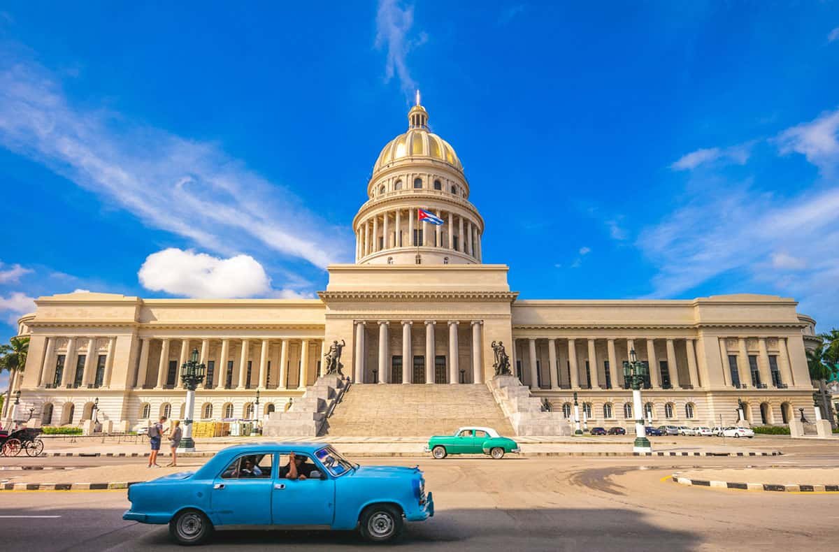 Cuban capital building