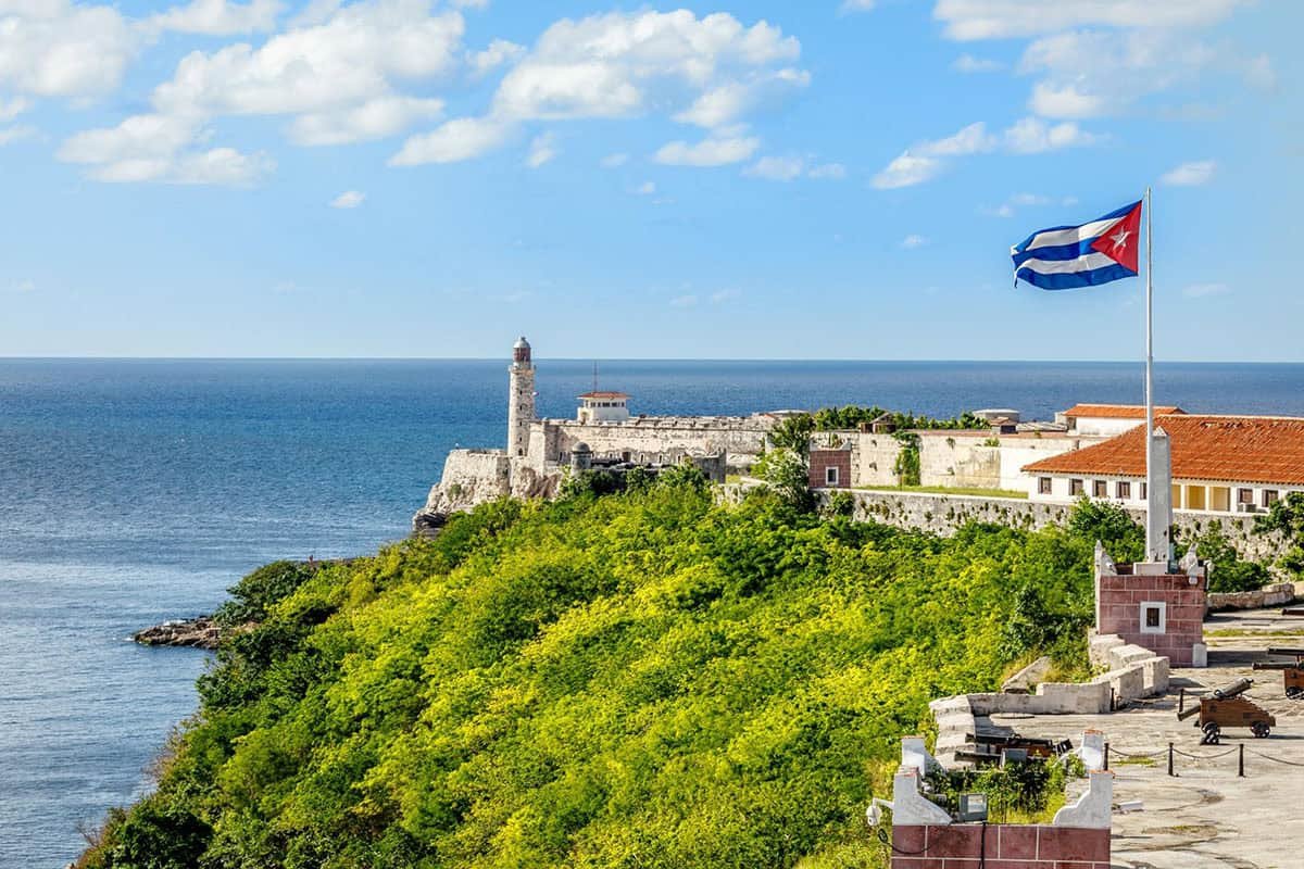 old fort on the Cuban coast