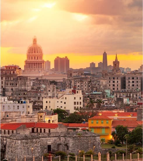 downtown Havana Cuba